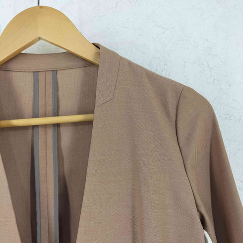 ユナイテッドアローズグリーンレーベルリラクシング UNITED ARROWS green label relaxing ノーラペル ジャケット レディース JPN:38