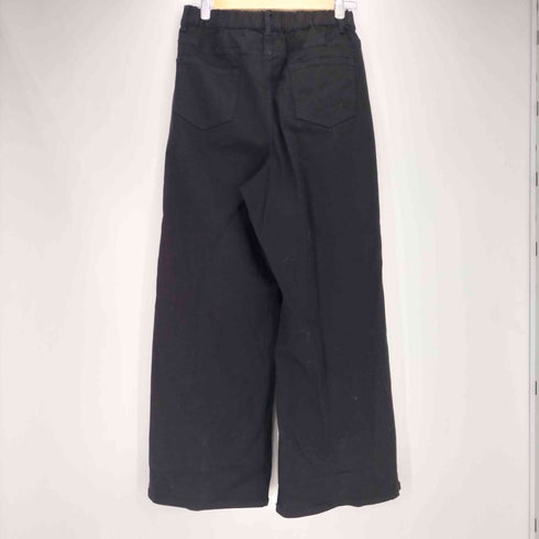 アンティカ antiqua フロントタック ツイルパンツ レディース JPN:M