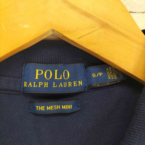 ポロラルフローレン POLO RALPH LAUREN THE MESH MINI ポニー刺繍ポロシャツワンピース レディース S