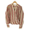 ロクビューティーアンドユースユナイテッドアローズ 6 BEAUTY & YOUTH UNITED ARROWS STRIPE CACHE COEUR SHIRTS レディース