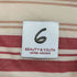 ロクビューティーアンドユースユナイテッドアローズ 6 BEAUTY & YOUTH UNITED ARROWS STRIPE CACHE COEUR SHIRTS レディース