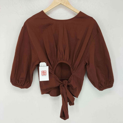 エリン ELIN Jersey back bow top レディース JPN:38