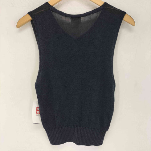 krizia maglia レーヨンリネンベスト レディース