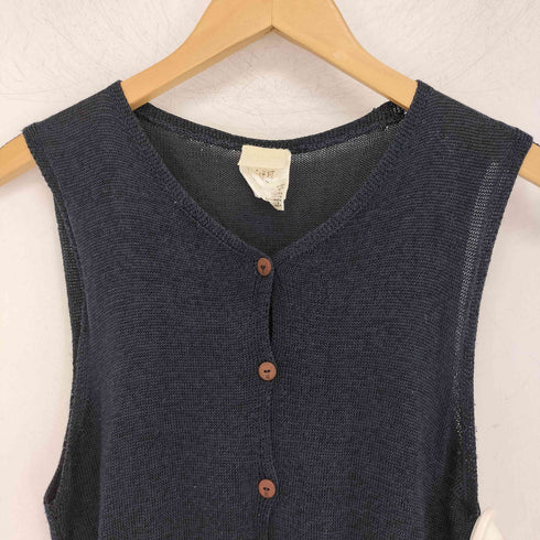 krizia maglia レーヨンリネンベスト レディース