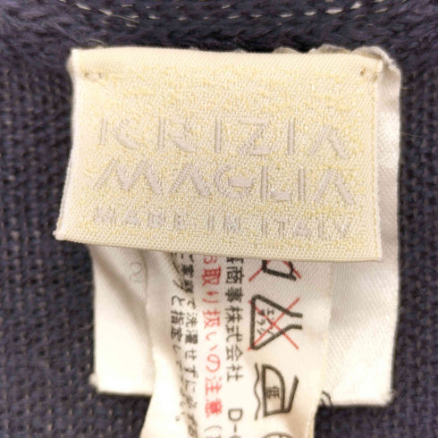 krizia maglia レーヨンリネンベスト レディース