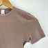 ルルレモン lululemon Wundermost Ultra-Soft Nulu Crewneck Cropped T-Shirt ジャージー クロップドTシャツ レディース JPN:XS