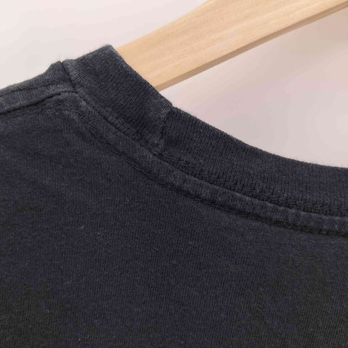Fantasy Activewear Inc.707 ボディ バンドプリント S/S クルーネック Tシャツ メンズ import:L