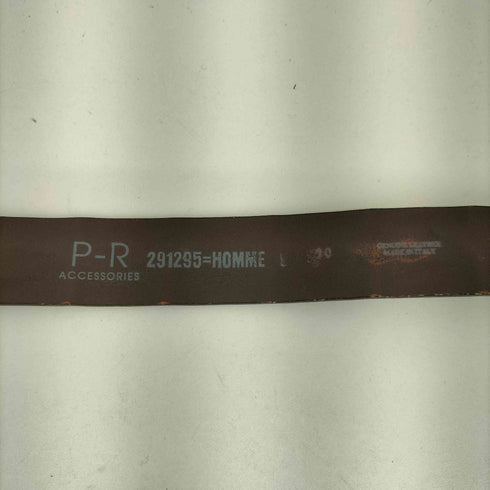 ニーキューイチニーキューゴーオム 291295=HOMME クロコ型押し レザーベルト メンズ 90