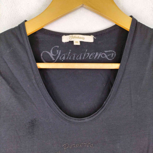 ガラアーベント GalaabenD フロント刺繍 S/S Uネック Tシャツ メンズ JPN:M
