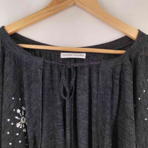 ツモリチサト TSUMORI CHISATO ビジュー加工 ボレロ レディース