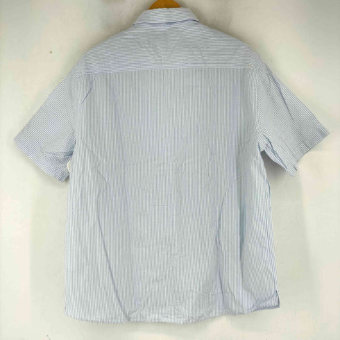 ザラ ZARA ストライプ柄 コットン S/S シャツ メンズ import:S
