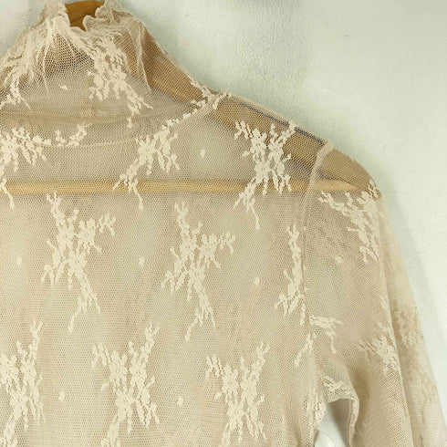 アプレジュールミニョン Apres jour mignon 総レース刺繍 シアートップス レディース FREE