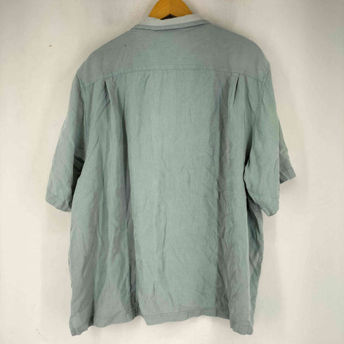 ナットナスト NAT NAST S/S 開襟 シルク シャツ メンズ JPN:XL