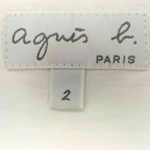 アニエスベー agnes b. ロゴプリントカットソー レディース JPN:2