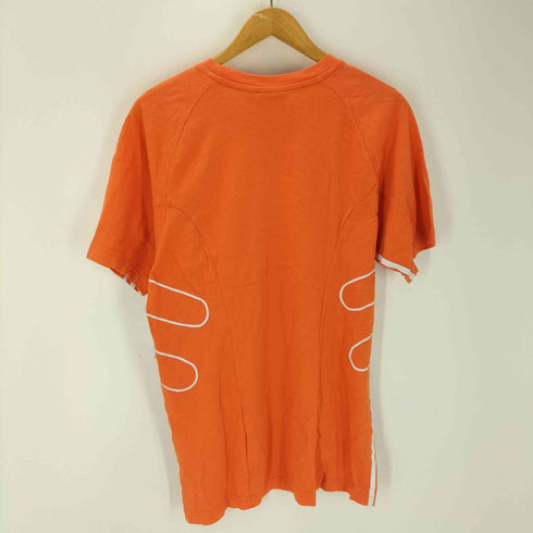 アディダス adidas FLAMESTRK TEE 3ストライプ トレフォイル ロゴ S/S Tシャツ メンズ import:M