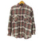 ウールリッチ WOOLRICH 90S OLD asics アシックス社製 インド 綿 コットン L/S フランネル チェック シャツ メンズ import:L