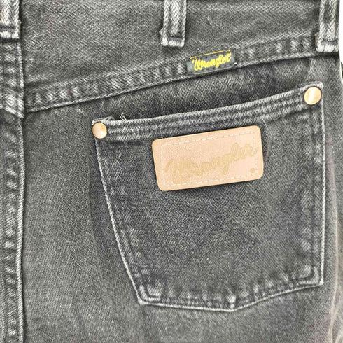 ラングラー Wrangler 90S USA製 13MWZWK カットオフ ブラック デニムパンツ メンズ 30×34