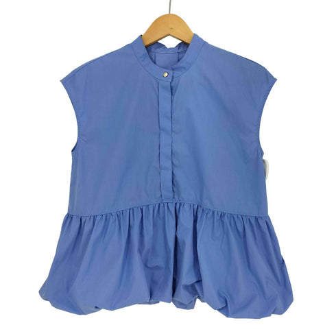 エヌナチュラルビューティーベーシック N.NATURAL BEAUTY BASIC 25ss バルーンペプラムブラウス レディース JPN:M