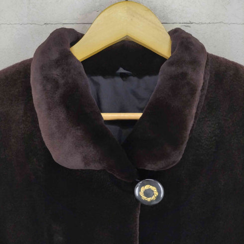 サガミンク SAGA MINK sheared mink 銀サガ シェアードミンク ミンクファーコート レディース F