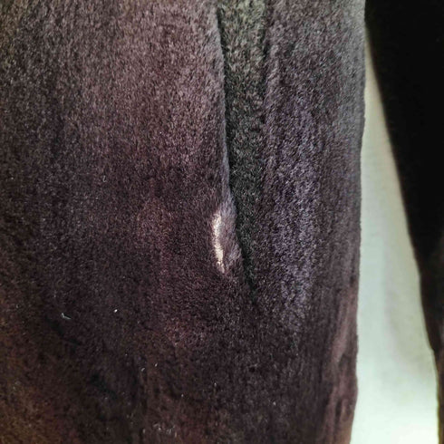 サガミンク SAGA MINK sheared mink 銀サガ シェアードミンク ミンクファーコート レディース F