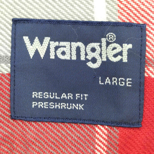 ラングラー Wrangler L/S ネルシャツ メンズ import:L