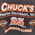 ハーレーダビッドソン HARLEY-DAVIDSON USA製 両面プリント クルーネックTシャツ メンズ L