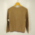 トミーヒルフィガー TOMMY HILFIGER ロゴ刺繍 Vネック コットン アクリルニット レディース import:M