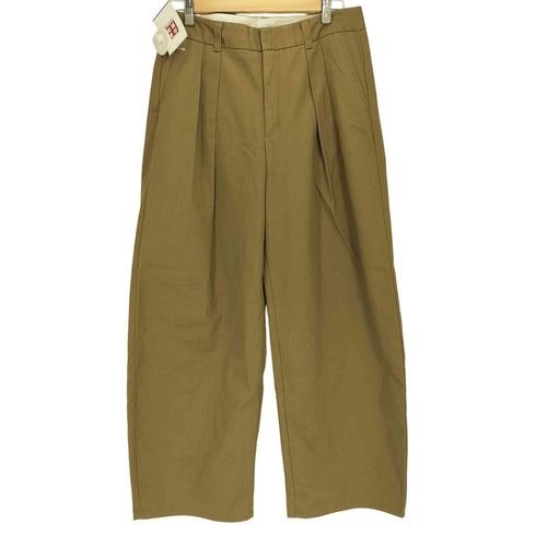 ジーユー GU 26ss チノタックバレルパンツ レディース JPN:XL