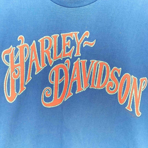 ハーレーダビッドソン HARLEY-DAVIDSON USA製 両面プリント クルーネックTシャツ メンズ XL