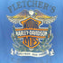 ハーレーダビッドソン HARLEY-DAVIDSON USA製 両面プリント クルーネックTシャツ メンズ XL
