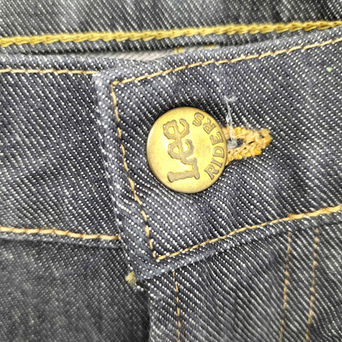 リー Lee AMERICAN RIDERS 203 LEGULAR TAPERED ジップフライデニムパンツ メンズ UK:30-31
