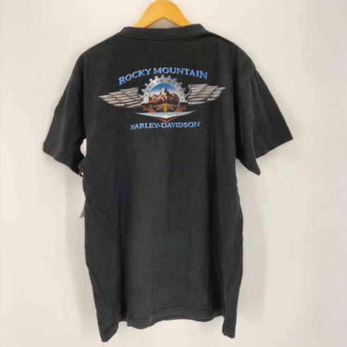 ハーレーダビッドソン HARLEY-DAVIDSON USA製 両面プリント クルーネックTシャツ メンズ XL