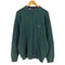 トミーヒルフィガー TOMMY HILFIGER 90s インド製 フロント刺繍 前V コットンニット メンズ import:L