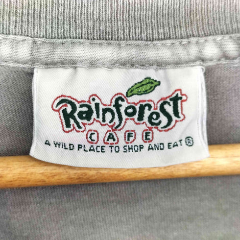 Rainforest CAFE フロントプリント S/S Tシャツ メンズ