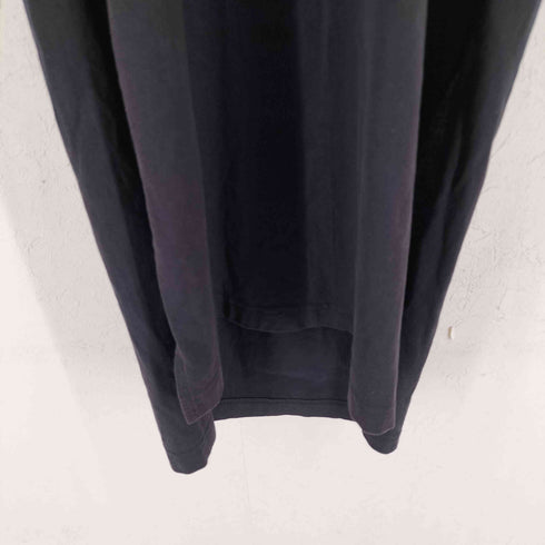 ワイスリー Y-3 17SS 裾ロゴプリント 半袖 ワンピース レディース S