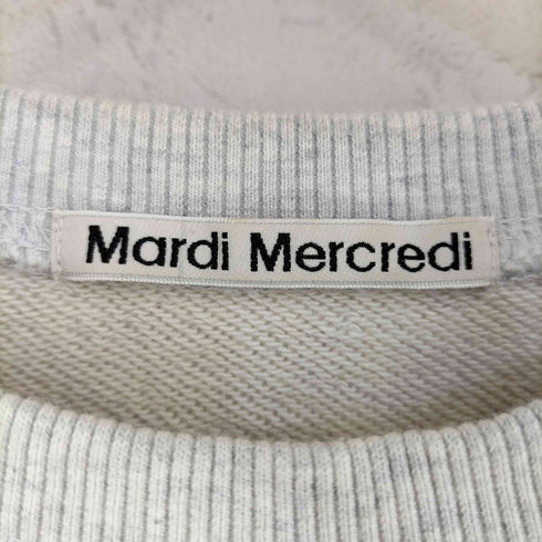 マルディメクルディ Mardi Mercredi SWEATSHIRT FLOWERMARDI NEEDLEWORK メンズ ONE SIZE