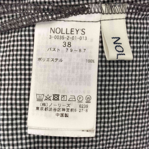 ノーリーズ NOLLEY’S ポコポコサッカーブラウス レディース JPN:38