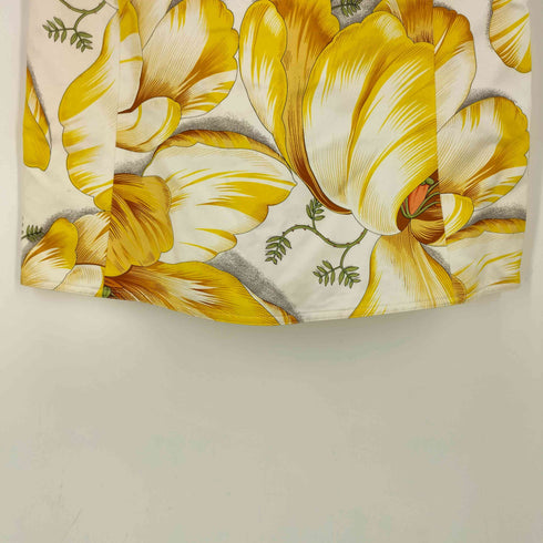 サルヴァトーレフェラガモ Salvatore Ferragamo 花柄プリントワンピース レディース 40