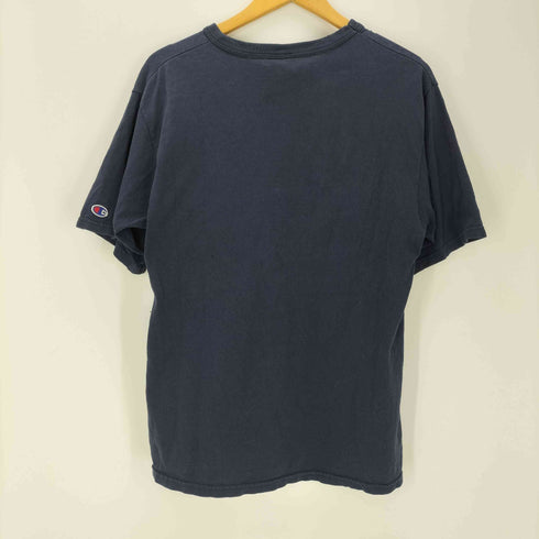 チャンピオン Champion 90S OLD 青刺繍タグ ロゴ 刺繍 S/S Tシャツ カットソー メンズ import:M