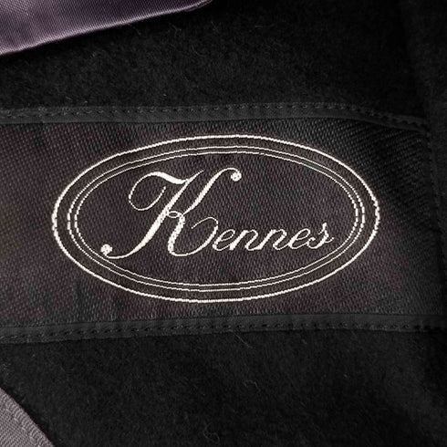 Kennes cashmere カシミヤ100% 比翼ステンカラーコート メンズ 98A6