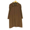 pure cashmere カシミヤ100% 比翼ステンカラーコート メンズ 90A4