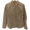 エディーバウアー Eddie Bauer 90-00s SEATTLE SUEDE フラワーステッチ スナップボタン スウェード 長袖 シャツ レディース import:S