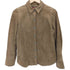 エディーバウアー Eddie Bauer 90-00s SEATTLE SUEDE フラワーステッチ スナップボタン スウェード 長袖 シャツ レディース import:S