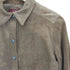 エディーバウアー Eddie Bauer 90-00s SEATTLE SUEDE フラワーステッチ スナップボタン スウェード 長袖 シャツ レディース import:S