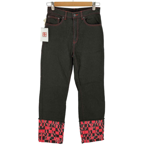 エックスガール X-girl HOTROD STRAIGHT PANTS ホットロッド レディース JPN:1