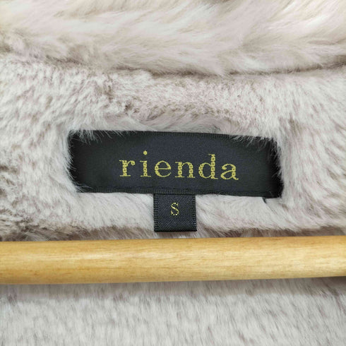 リエンダ rienda Fムートンミディコート レディース JPN:S