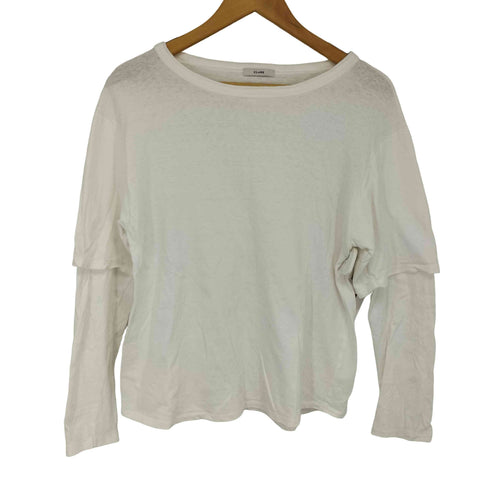 クラネ CLANE TEE LAYERED LONGSLEEVE TOPS レディース JPN:1
