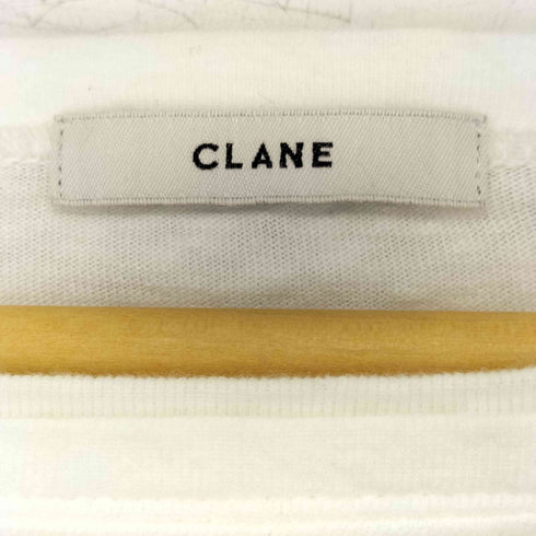 クラネ CLANE TEE LAYERED LONGSLEEVE TOPS レディース JPN:1