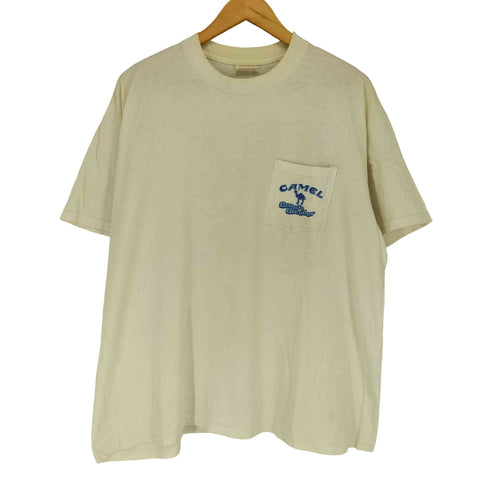 AMERICAN BORN 1996 USA製 CAMEL 両面プリントポケットTシャツ メンズ XL