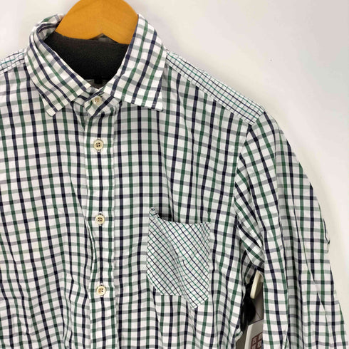 ジュンヤワタナベコムデギャルソンマン JUNYA WATANABE COMME des GARCONS MAN ポケット切替L/Sチェックシャツ メンズ S